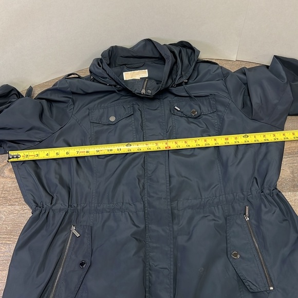 Michael Kors Plus Size Fly Front Anorak Coat Size 2X - Picture 8 of 8
